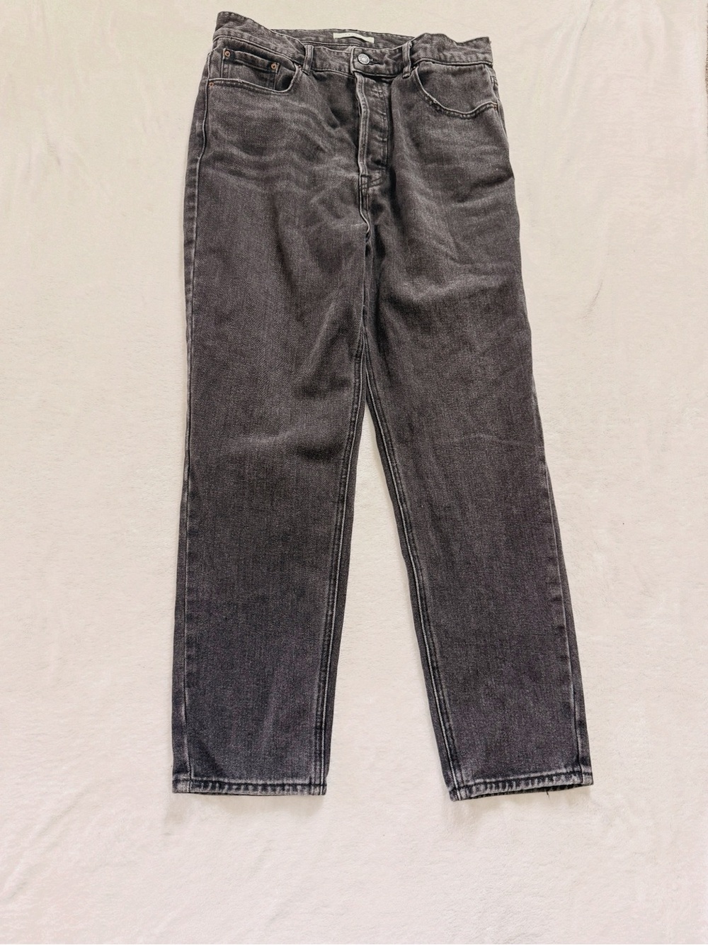 PacSun Women's Washed Black Boyfriend Jeans